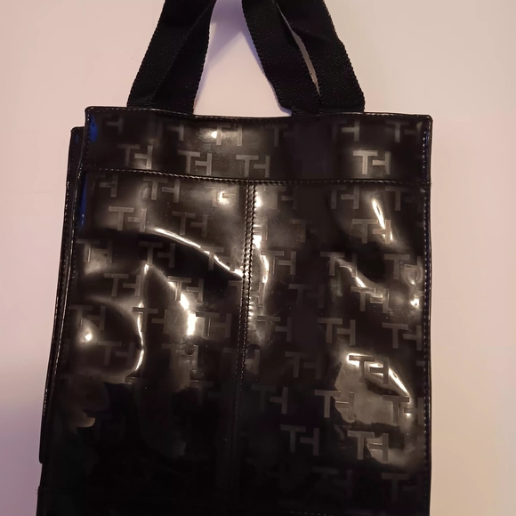 Black Designer Tote Bag - Picture 1 of 4